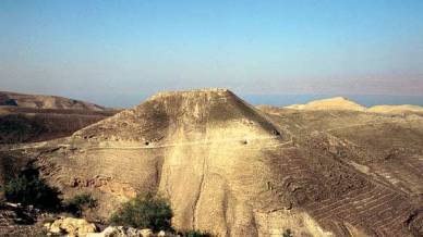 The dramatic hilltop of Machaerus